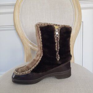 Cozy Brown Winter Boots